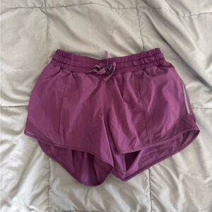 Women's Purple Athletic Shorts